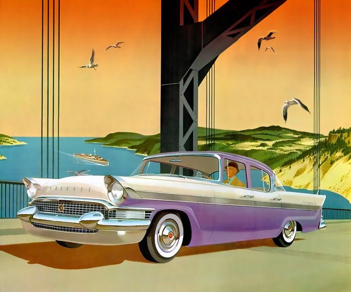 1957 Packard Auto Advertising